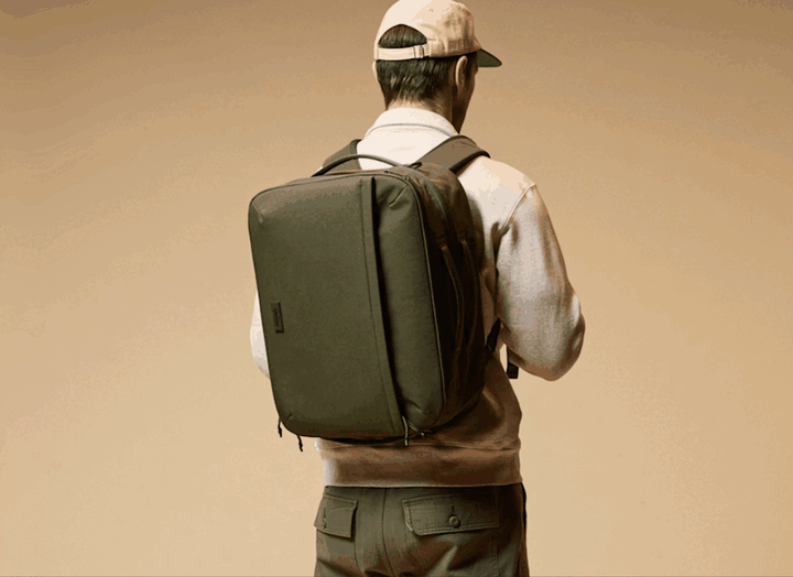 4 ways to carry - olive